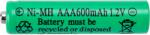 GLOBO pótakkumulátor bliszter csomagolás napelemes lámpákhoz AAA 600 mAh (33000-2E)