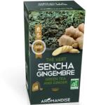 Aromandise Ceai verde Sencha cu ghimbir bio 18 pliculete x 2g, Aromandise (ESELL-3560467100417-106556)
