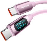 Toocki Cable USB-C to USB-C Toocki TXCTT1- XX04-B2, 2m, FC 100W (pink)