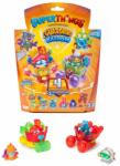 Magic Box Toys Set 4 figurine si 2 vehicule, SuperThings, Guardians of Kazoom Jet, Portocaliu Figurina
