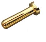  Aranyozott laposfejű, hasított 4mm csati Apa (FD-t132)