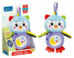Clementoni Baby Zenélő plüss Bagoly éjszakai fénnyel 0+ hó