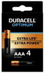 Duracell Optimum Alkáli Mikro Elem (1, 5V) AAA B4 (DOAAAB4)