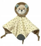 Tulilo puha plüss csörgő, rágóka, alvókendő - oroszlán