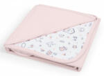 ceba baby pamut babapléd 90X100 cm - Candy pink + Bird World