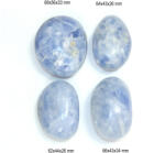 Palm Stone Calcit Albastru Mineral Natural - (XXL) - 1 Buc - concepttropic - 49,00 RON