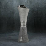  Neli kerámia váza Ezüst 14x11x40 cm
