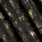  Tonia bársony sötétítő függöny Fekete 140x250 cm
