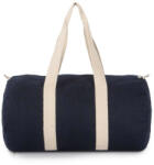 Kimood KI0632 hengeres pamutvászon utazótáska-sporttáska Kimood, Navy/Off White-U (ki0632nv-owh-u)