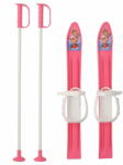 Baby Mix Gyerek síléc kötéssel és síbotokkal 60 cm rózsaszínű
