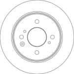 TRW Disc frana TRW DF6875 (DF6875) - automobilus