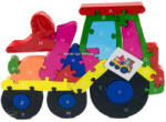  Munkagép Fa-Játék-Puzzle