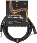 Soundsation Wiremaster WM-ICPJJ6 - Cablu claviatura, jack 6.3mm - jack 90 grade 6.3 mm, lungime 6 metri