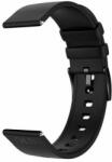 COLMI Silicone Smartwatch Strap Black 22mm (Strap Silicone Black) - wincity