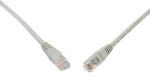 Solarix Patch kábel CAT5E UTP PVC 0, 5m szürke, nem szaggatható C5E-155GY-0, 5MB (28310059)