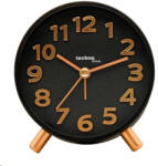 Technoline Modell F analóg ébresztőóra, fekete (Modell F)