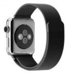 Mybandz Apple Watch 38/40mm Milánói fém óraszíj fekete (APW381556) (APW381556) (APW381556)