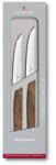 Victorinox Комплект ножове за стек Victorinox Swiss Modern, два броя, 12 см, орех (6.9000.12G)