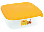  Ételtartó doboz CURVER Fresh&Go szögletes műanyag 2, 9L sárga