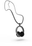 Metalmorphose Колие с медальон Metalmorphose Headphone (MTMJ328-01)