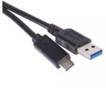 EMOS SM7021BL USB-A - USB-C töltő- és adatkábel 1m fekete (SM7021BL) (SM7021BL)