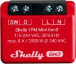 Shelly Plus 1PM Mini Gen3 Intelligens relé (SHELLY_PLUS_1PM_MINI_G3)