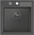 Quadron Peter chiuveta graniteq 50x52 cm negru HCQP5052CZK (HCQP5052CZK) Chiuveta