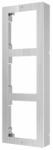 Hikvision DS-KD-ACW3/S Moduláris IP video-kaputelefon szerelőkeret felületre, 3 modulos, rozsdamentes acél (DS-KD-ACW3/S)