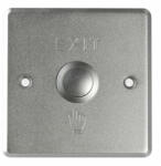 Hikvision DS-K7P01 Nyitógomb; rozsdamentes acél- és fémgomb (DS-K7P01) - digipont