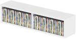 Glorious CD Box 90 White CD lemez tartó bútor (Fehér)