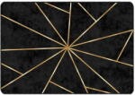 vidaXL fekete-arany mosható csúszásgátló szőnyeg 160 x 230 cm 136618
