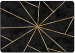 vidaXL fekete-arany mosható csúszásgátló szőnyeg 120 x 180 cm 136617