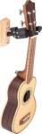 Hercules USP10WB Suport pentru ukulele, perete, bază din lemn, tijă scurtă (USP10WB)
