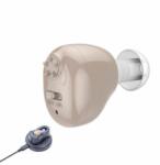  Fülbe helyezhető mini hangosító eszköz, újratölthető USB töltéssel (testszínű) - Z-12 / MIN0990