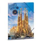 Ars Una Barcelona Cities gumis mappa - A4 - Sagrada Familia (50213146) - lurkojatek