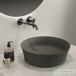 Ideal Standard IPALYSS 40 cm-es pultra ültethető mosdó nem zárható leeresztővel, slate grey E1398V5 (E1398V5)
