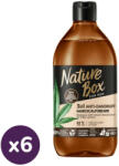 Nature Box INGYENES SZÁLLÍTÁS - Nature Box FOR MEN 3 az 1-ben korpásodás elleni sampon hajra, fejbőrre & szakállra kendermag olajjal (6x385 ml) - beauty