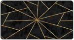 vidaXL fekete-arany mosható csúszásgátló szőnyeg 80 x 150 cm 136615