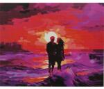 Brushme Számozott kifestő Brushme 40x50cm Tengernél szerelmes pár (BS53879)