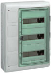 Schneider Electric Schneider 13440 Kiselosztó KAEDRA 3x12 modul+4 nyílás szürke fk. műa. IP65 PE+N átl. ajtó (13440)