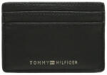 Tommy Hilfiger Etui pentru carduri Th Contemporary Cc Holder AW0AW14894 Negru