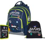 KARTON P+P OXY GO iskolatáska szett tolltartóval és tornazsákkal, Mars Mission