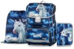 KARTON P+P Premium Cool Unicorn 1 ergonomikus iskolatáska/hátizsák szett tolltartóval és tornazsákkal, Dreams - 3 részes szett