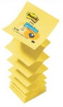 Post-it Öntapadós jegyzettömb 3M Post-it LP330N "Z" 76x76mm sárga 12x100 lap (1262206) - papir-bolt