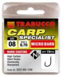 Trabucco carp specialist mikro szakállas horog 10 15 db (DM-023-68-110)