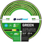 Cellfast green ats csavarodásmentes tömlő 5 rétegű 3/4" 25m