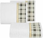 Eurofirany Angel karácsonyi törölköző jacquard szegéllyel Fehér 70x140 cm