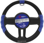 Sparco Kormányvédő, Sparco, Sport Line, perforált, kék/fekete, 38 cm (9311)