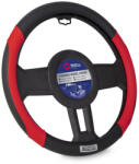 Sparco Kormányvédő, fekete-piros, Sparco, csúszásmentes rátéttel, 38 cm (10883)