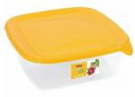 Keter Ételtartó doboz CURVER Fresh&Go szögletes műanyag 0, 8L sárga (00559-007-01)